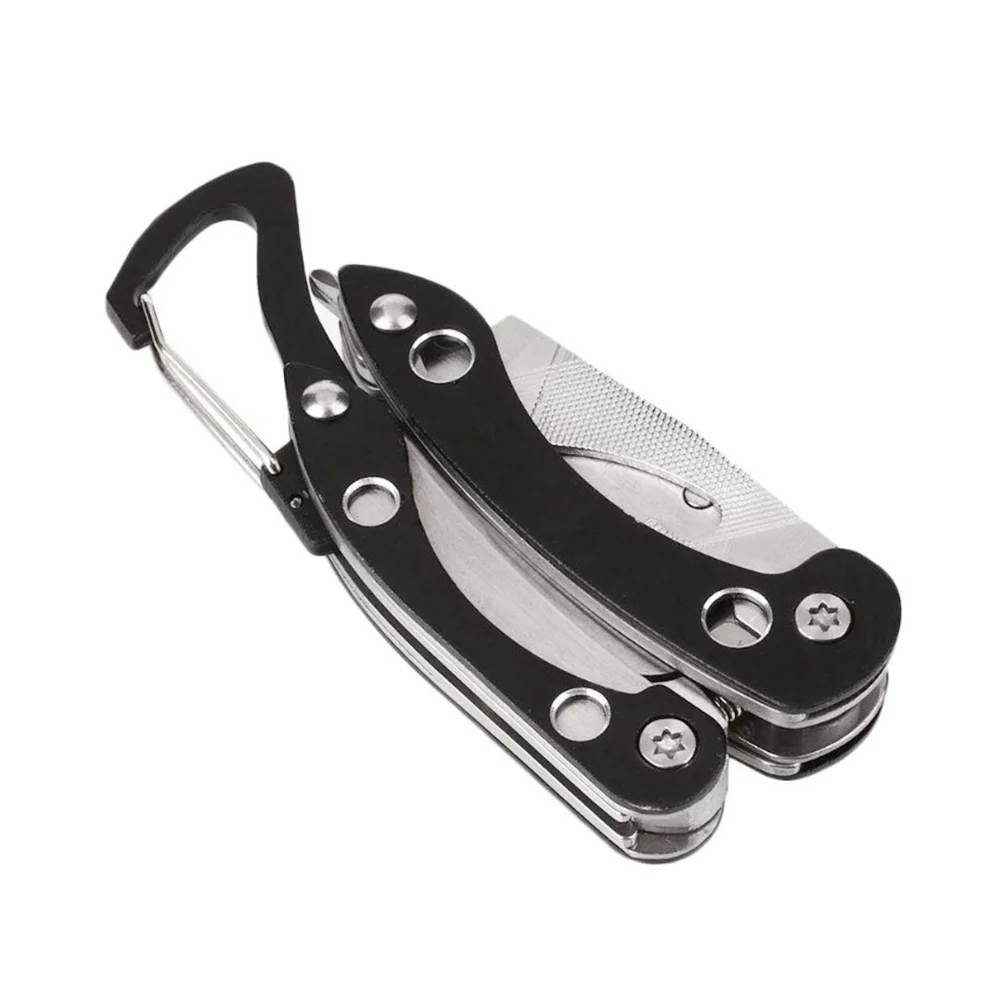 Multifunctional Portable Pliers Mini EDC Tool Key Chain Folding Pocket Size Non-slip Tool (Black)
Multifunctional Portable Pliers Mini EDC Tool Key Chain Folding Pocket Size Non-slip Tool (Black)