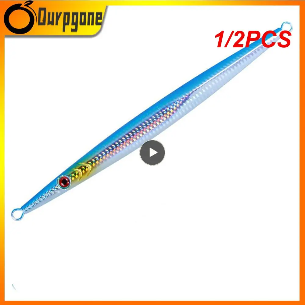 1/2PCS NEW Metal Fast Jigging Fishing Lure 80g Saltwater Metal Fishing Lure Shore Artificial Bait Fishing Tackle Hot Sel
1/2PCS NEW Metal Fast Jigging Fishing Lure 80g Saltwater Metal Fishing Lure Shore Artificial Bait Fishing Tackle Hot Sel