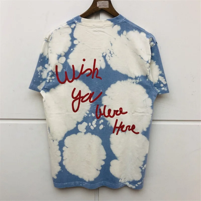 

Quality New High Astroworld T Shirt 1:1 Travis Scott Shirts Festival Run Tie Dye Women Top Tee Men Clothing