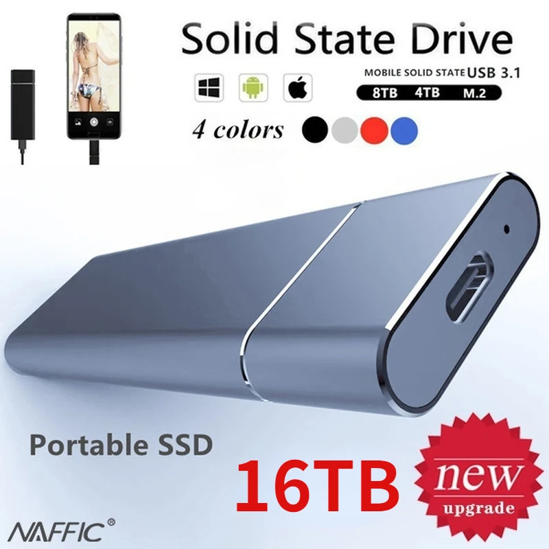 new 4TB 8TB 2TB External SSD 1TB Mobile Solid State Hard Drive USB 3.1 External SSD Typc-C Portable Hard Drive ssd
new 4TB 8TB 2TB External SSD 1TB Mobile Solid State Hard Drive USB 3.1 External SSD Typc-C Portable Hard Drive ssd
