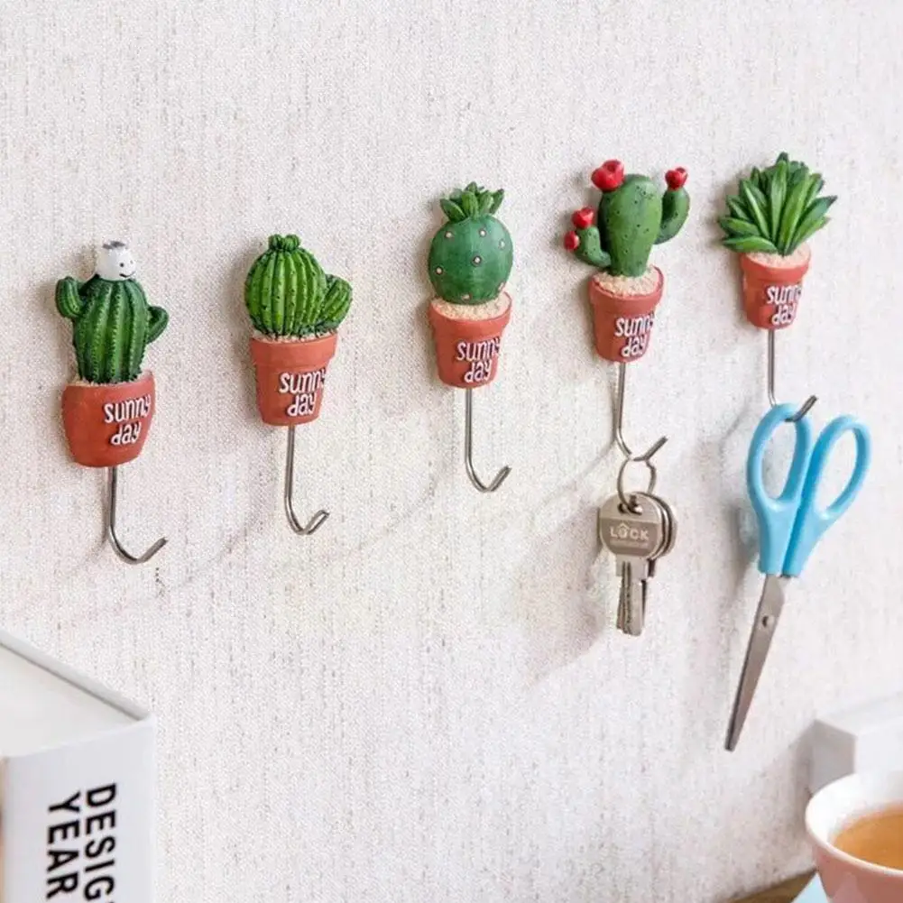 Simulation Cactus Steel Robe Hanging Hooks Hats Adhesive Accessories Kitchen Wall Bathroom Hanger W3f7
Simulation Cactus Steel Robe Hanging Hooks Hats Adhesive Accessories Kitchen Wall Bathroom Hanger W3f7