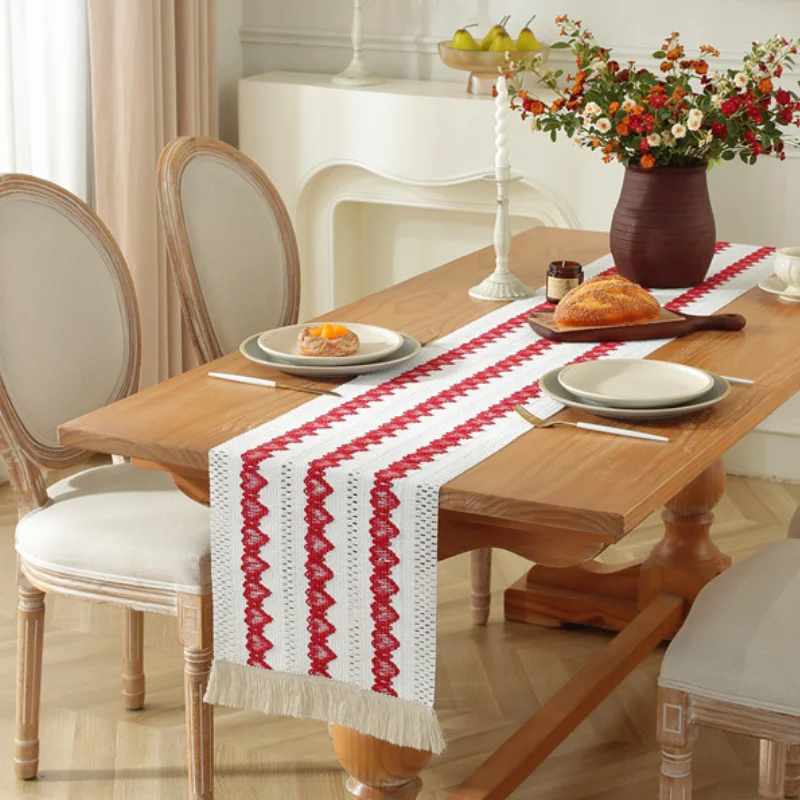 French style table flag symmetrical color matching tassel long tablecloth living room rectangular festive wedding table flag
French style table flag symmetrical color matching tassel long tablecloth living room rectangular festive wedding table flag
