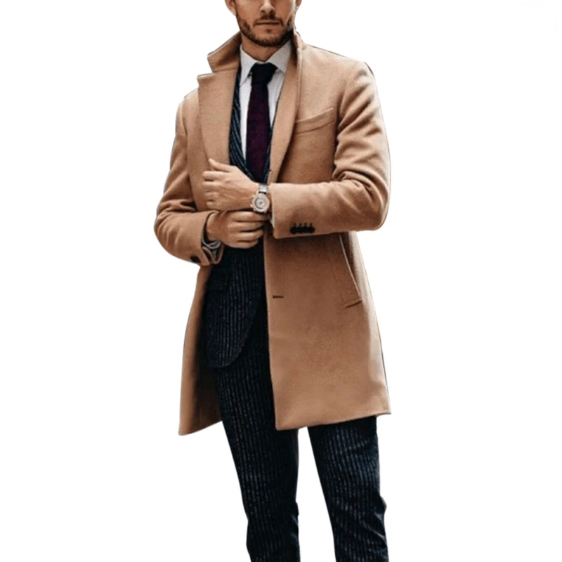 2021 Autumn Winter Men Trench Tweed Woolen Business Smart Man British Fashion Long Coats Male Windbreaker Jackets Uniform Suit
2021 Autumn Winter Men Trench Tweed Woolen Business Smart Man British Fashion Long Coats Male Windbreaker Jackets Uniform Suit