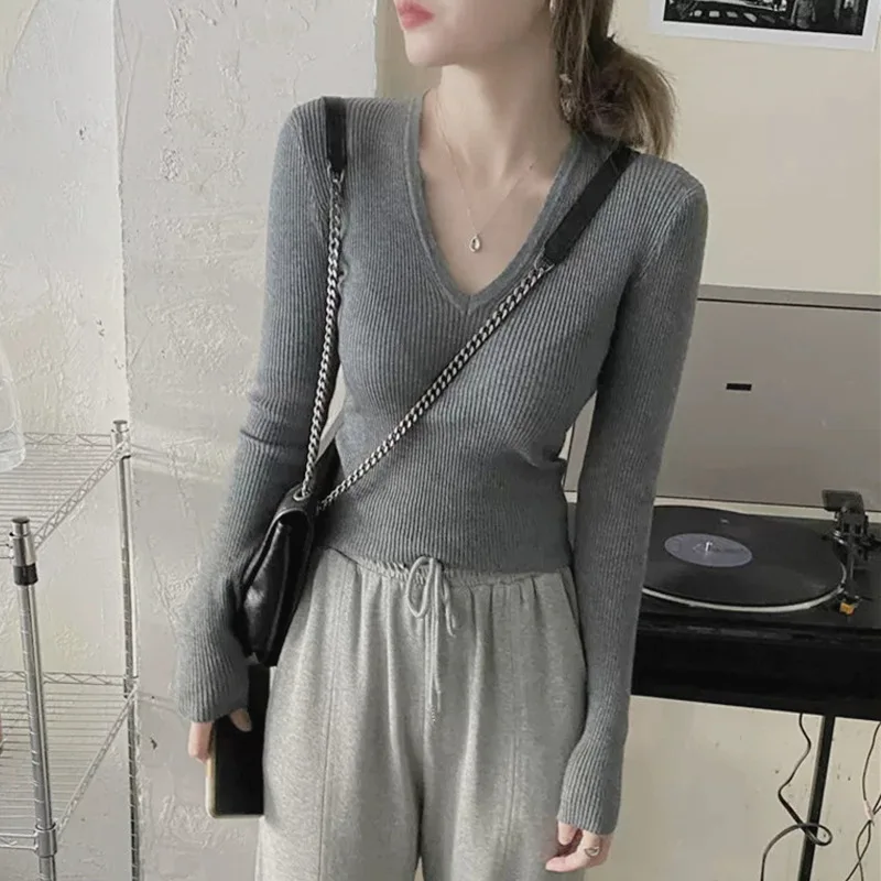 ZCSMLL Oversized Plate V-neck Waistband Top with Knit Underneath To Keep Warm Hot Bottoming Sweater In Autumn and Winter
ZCSMLL Oversized Plate V-neck Waistband Top with Knit Underneath To Keep Warm Hot Bottoming Sweater In Autumn and Winter