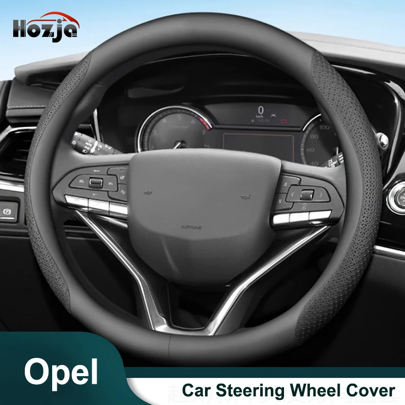 Suitable for Opel Mokka 2014-2019 Steering Wheel Cover 12colors Breathable Anti Slip Two-tone Leather Car Interior Accessories
Suitable for Opel Mokka 2014-2019 Steering Wheel Cover 12colors Breathable Anti Slip Two-tone Leather Car Interior Accessories