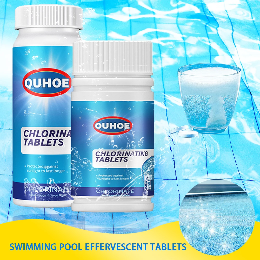 Swimming Pool Cleaning Chlorine Tablets Multipurpose Pool Water Clarification Chlorine Pills Odor Removal Pool Cleaning Supplies
Swimming Pool Cleaning Chlorine Tablets Multipurpose Pool Water Clarification Chlorine Pills Odor Removal Pool Cleaning Supplies