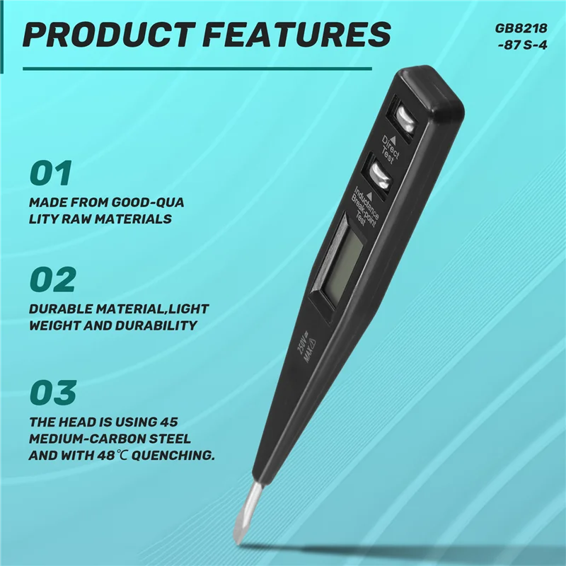 A76I Цифровой Тестовый Карандаш 12-220В
A76I Цифровой Тестовый Карандаш 12-220В