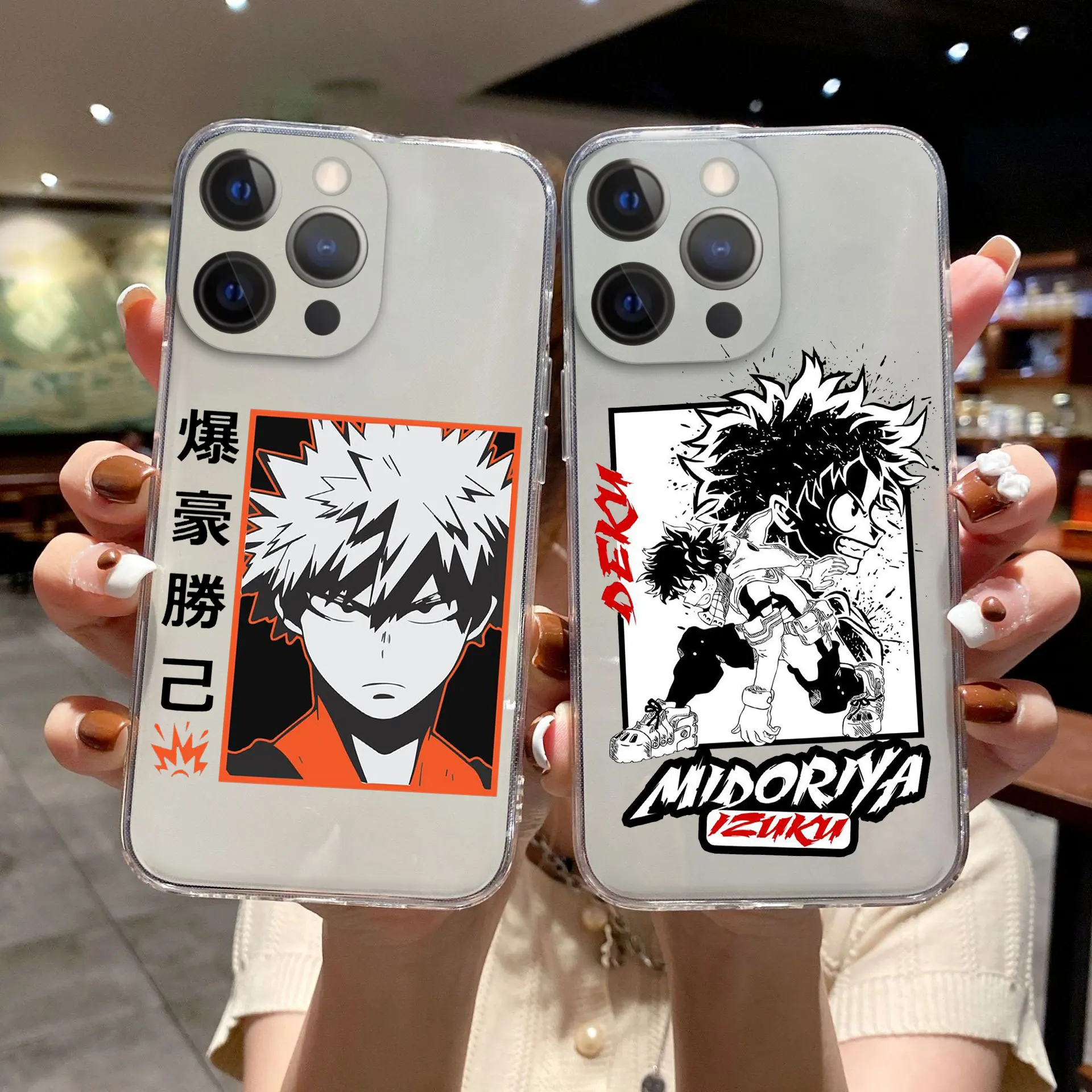 My Hero Academia Case For iPhone 13 12 11 Pro Max X Xs Xr 6 6s 8 7 Plus 12 13 Mini Clear Anime Deku Bakugou Boku No Hero Cover
My Hero Academia Case For iPhone 13 12 11 Pro Max X Xs Xr 6 6s 8 7 Plus 12 13 Mini Clear Anime Deku Bakugou Boku No Hero Cover