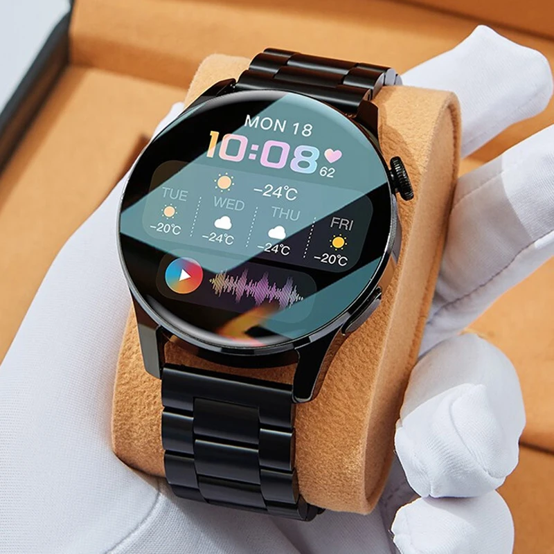 Смарт-часы Huawei Xiaomi мужские с поддержкой Android 2022 и Bluetooth |