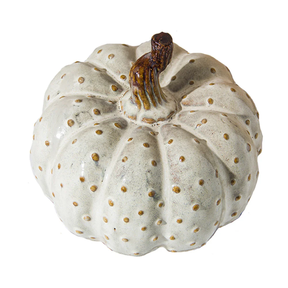 1Pc Pumpkin Adornment Portable Creative Pumpkin Ornament Ceramic Pumpkin Decor for Shop 
1Pc Pumpkin Adornment Portable Creative Pumpkin Ornament Ceramic Pumpkin Decor for Shop