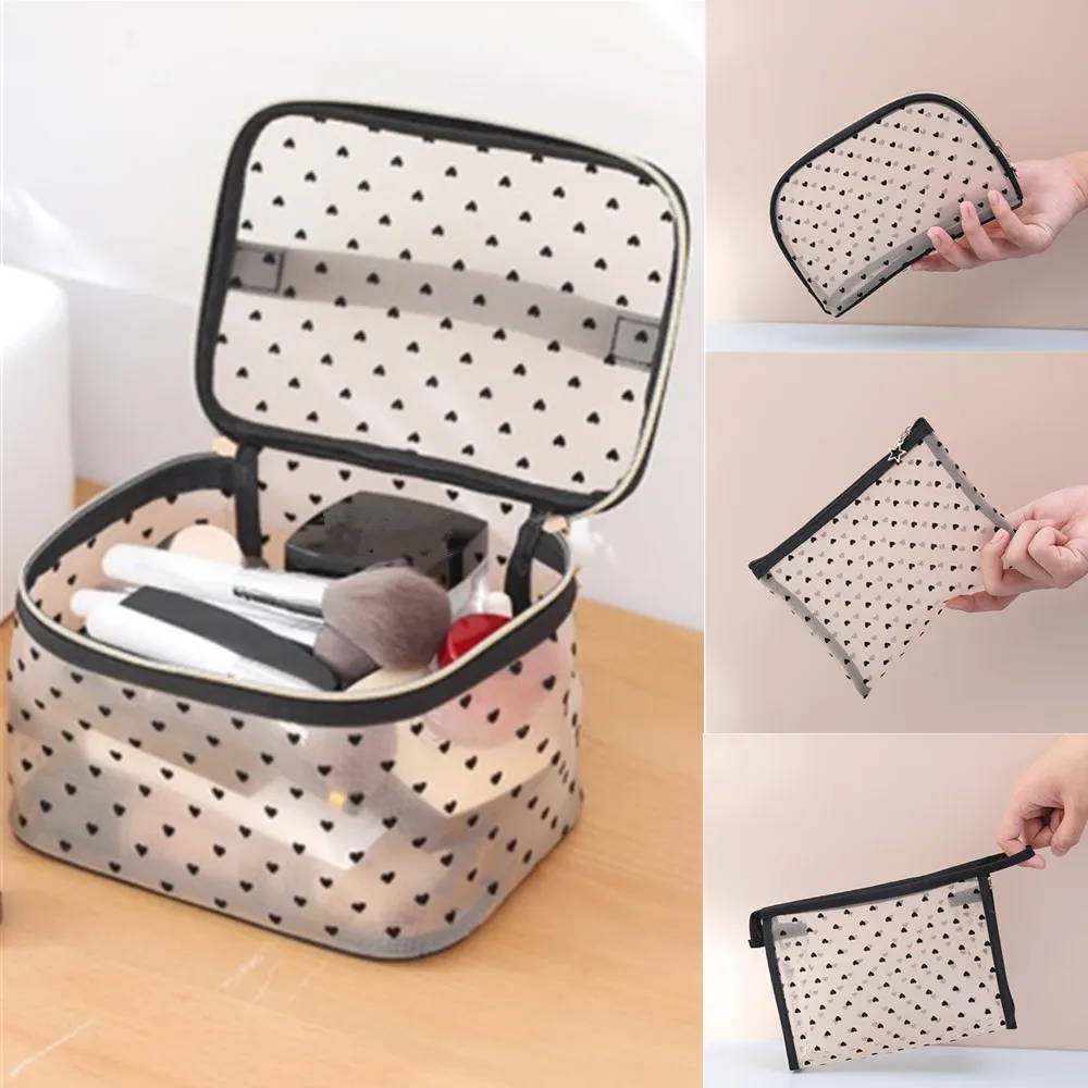 2022 New Mesh Cosmetic Bag Transparent Zipper Makeup Bags Women's Wash Lipstick Toiletry Cosmetics Organizer Bathing Cases Pouch
2022 New Mesh Cosmetic Bag Transparent Zipper Makeup Bags Women's Wash Lipstick Toiletry Cosmetics Organizer Bathing Cases Pouch
