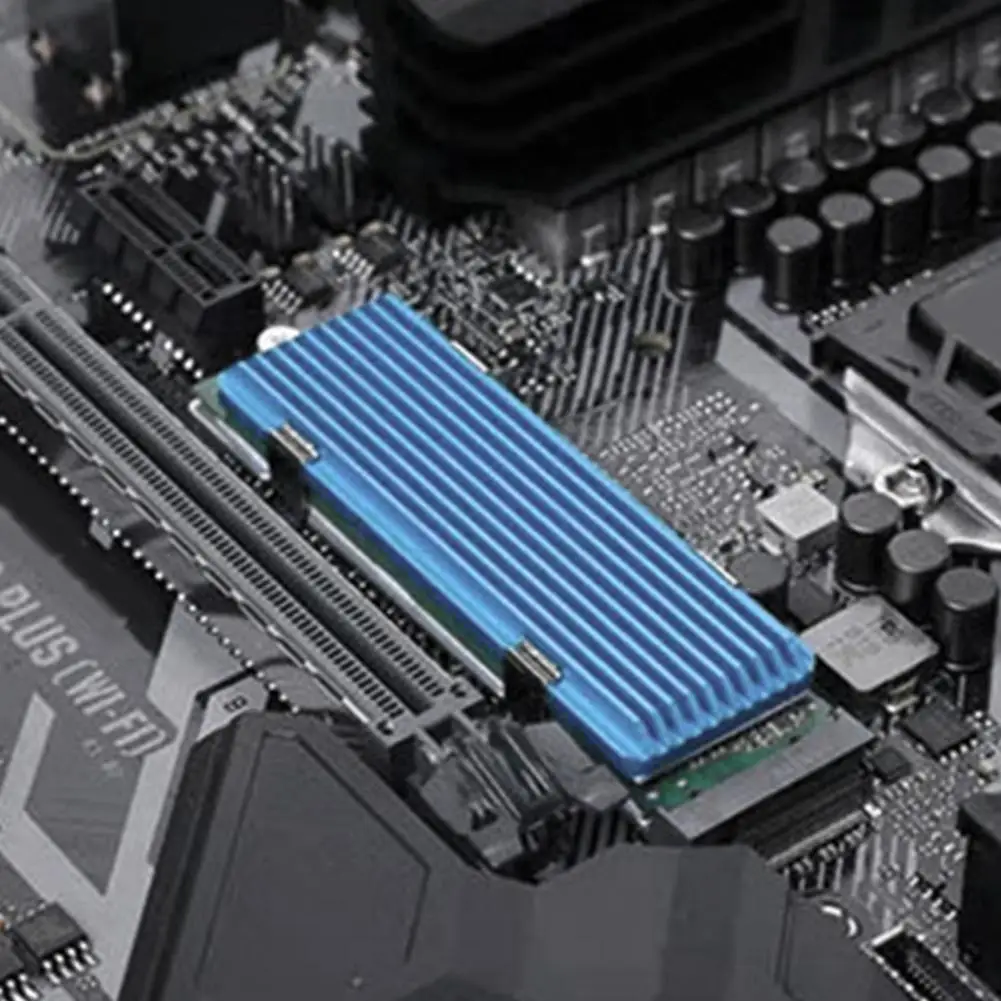 1 Set SSD Thermal Pad Practical Thin Stable 2280 NVMe SSD Radiator for Desktop SSD Cooling Sheet SSD Radiator
1 Set SSD Thermal Pad Practical Thin Stable 2280 NVMe SSD Radiator for Desktop SSD Cooling Sheet SSD Radiator
