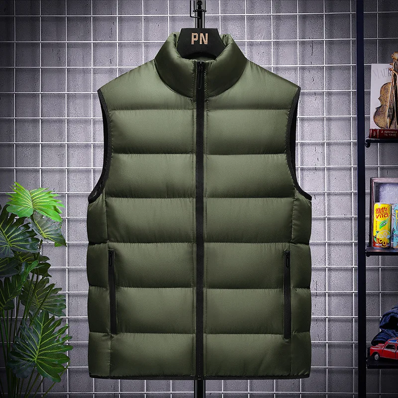 Large Casual Men's Vest Men's Slim Fit Hot In Winter Autumn and Winter Warm Down Cotton Horse Men Clothing Winter Jacket Men
Large Casual Men's Vest Men's Slim Fit Hot In Winter Autumn and Winter Warm Down Cotton Horse Men Clothing Winter Jacket Men