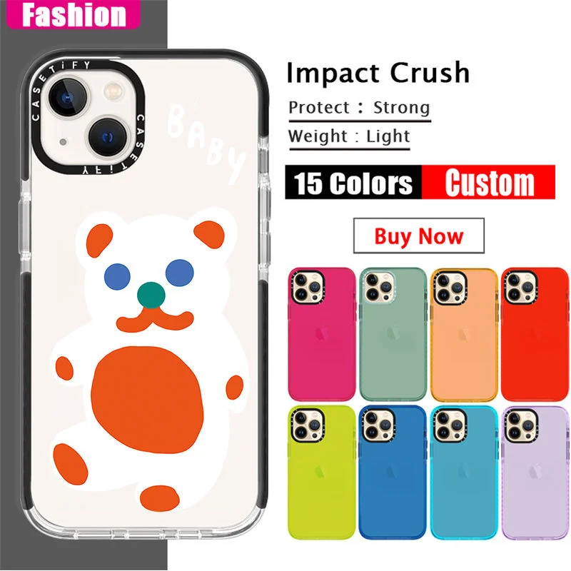 CASETIFY Baby Bear TPU Cases for iPhone 13 12 11 14 Pro Max XR XS XS Max 14 Plus Lady Girl Anti-drop Soft Clear Cover D0428
CASETIFY Baby Bear TPU Cases for iPhone 13 12 11 14 Pro Max XR XS XS Max 14 Plus Lady Girl Anti-drop Soft Clear Cover D0428