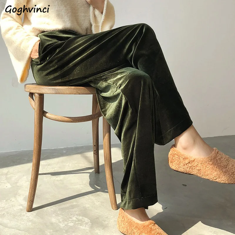 StreetWear Pants Women Casual Velvet Baggy High Waist Ladies Chic Cozy Basic Fashion Ins All-match Daily Solid Wide Leg Trouser
StreetWear Pants Women Casual Velvet Baggy High Waist Ladies Chic Cozy Basic Fashion Ins All-match Daily Solid Wide Leg Trouser