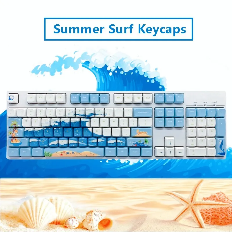 PBT Keycap DYE Sublimation 108 keys Summer XDA Key Caps For MX Anne Pro 2 Womier 104 Mechanical Keyboard Keycap Gateron Cherry 
PBT Keycap DYE Sublimation 108 keys Summer XDA Key Caps For MX Anne Pro 2 Womier 104 Mechanical Keyboard Keycap Gateron Cherry