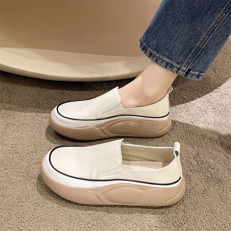 2023 Spring Autumn New Women Platform Shoes New Designer Fashion Casual Women's Vulcanize Shoes Round Head Zapatos De Mujer
2023 Spring Autumn New Women Platform Shoes New Designer Fashion Casual Women's Vulcanize Shoes Round Head Zapatos De Mujer