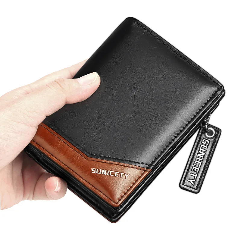 Кошелек мужской из экокожи с Rfid-защитой, маленький бумажник роскошного бренда на молнии, клатч для мелочи, 2023
Кошелек мужской из экокожи с Rfid-защитой, маленький бумажник роскошного бренда на молнии, клатч для мелочи, 2023