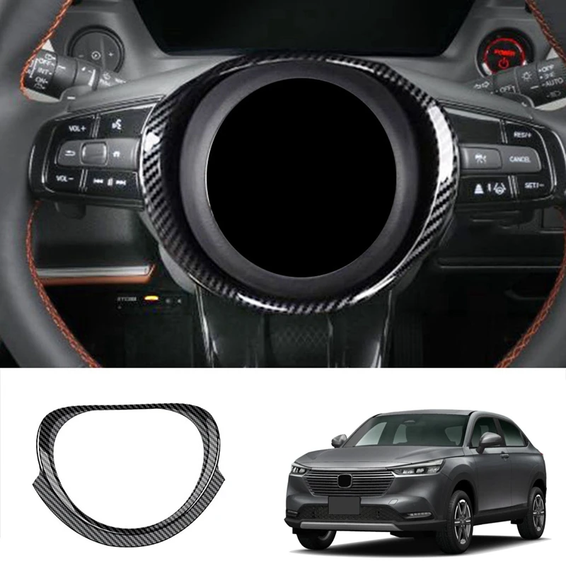 For Honda Vezel HR-V HRV 2021 2022 Interior Car Carbon Fiber Steering Wheel Ring Panel Cover Trim Decoration Frame
For Honda Vezel HR-V HRV 2021 2022 Interior Car Carbon Fiber Steering Wheel Ring Panel Cover Trim Decoration Frame
