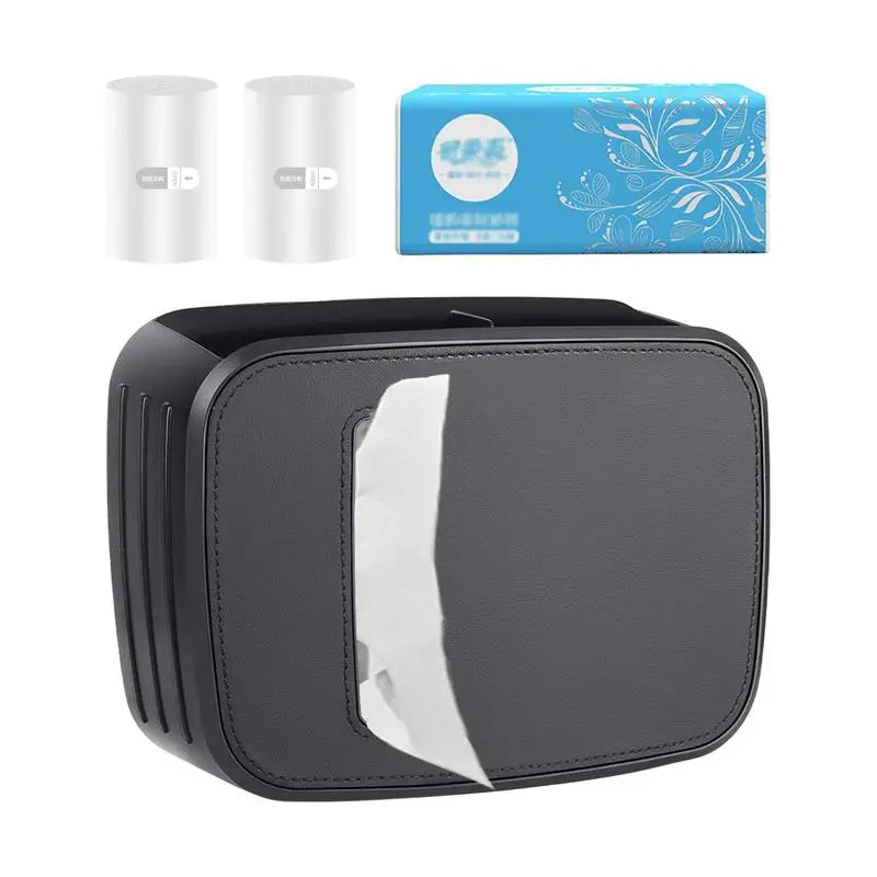 Car Tissue Holders Versatile Car Backseat Tissue Case Holder PU Leather Napkin Cover Wipes Dispenser Toilet Paper Water Bottle
Car Tissue Holders Versatile Car Backseat Tissue Case Holder PU Leather Napkin Cover Wipes Dispenser Toilet Paper Water Bottle