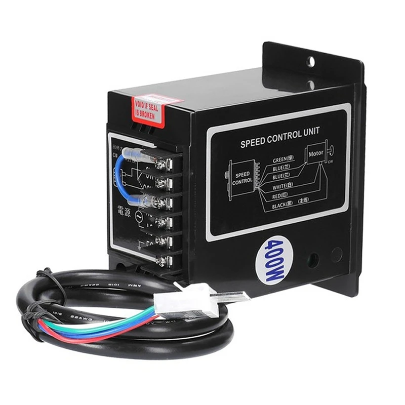 2X 400W Motor Speed Controller AC 220V Motor Speed Regulator Controller Forward And Backward Motor Governor Controller
2X 400W Motor Speed Controller AC 220V Motor Speed Regulator Controller Forward And Backward Motor Governor Controller