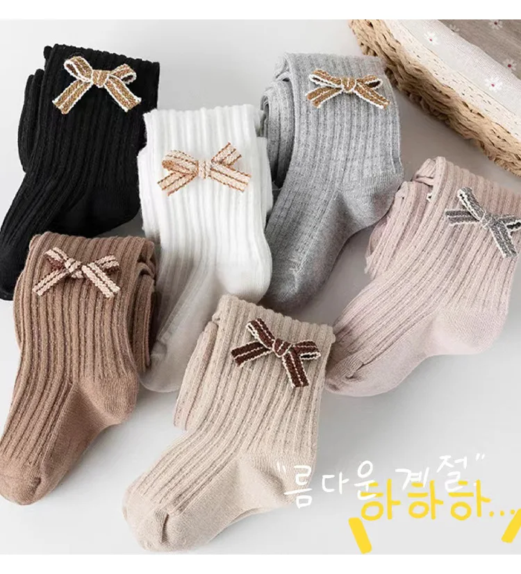 Children's Baby Girl Pantyhose Baby Spring Autumn Baby Leggings Socks Millet Point Bow One-piece Socks Girl Leggings for Kids
Children's Baby Girl Pantyhose Baby Spring Autumn Baby Leggings Socks Millet Point Bow One-piece Socks Girl Leggings for Kids