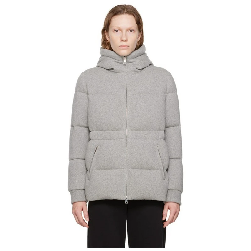 Новинка зимняя женская трикотажная пуховая куртка с капюшоном из пуха серого утиного пуха Высококачественная теплая куртка с защитой от хо... 
Новинка зимняя женская трикотажная пуховая куртка с капюшоном из пуха серого утиного пуха Высококачественная теплая куртка с защитой от хо...