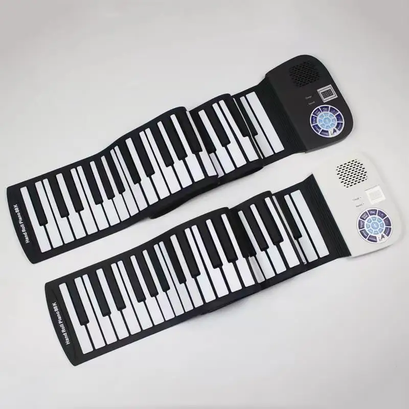 Midi Controller Electric Battery Musical Instrument Roll Up Portable 88 Keys Musical Keyboard Professional Cabo Electronic Piano
Midi Controller Electric Battery Musical Instrument Roll Up Portable 88 Keys Musical Keyboard Professional Cabo Electronic Piano