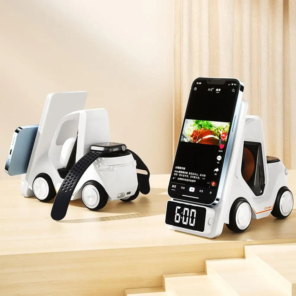 Forklift Design Universal Wireless Charger Station For Android Airpods Pro Car Design Night Light Charging Station
Forklift Design Universal Wireless Charger Station For Android Airpods Pro Car Design Night Light Charging Station