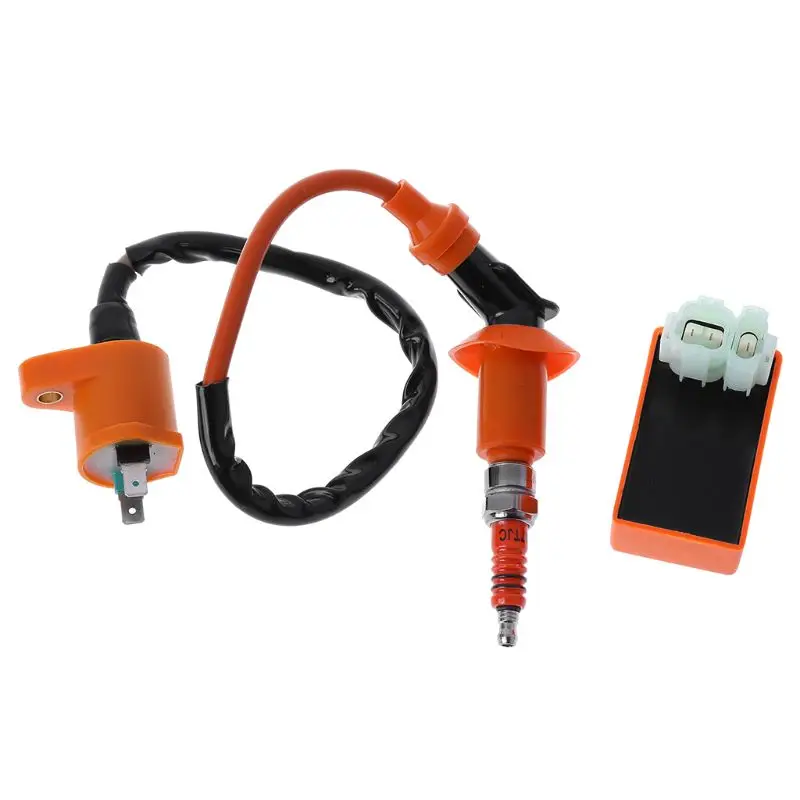 New Racing Performance CDI+ Ignition Coil + for spark plug Fit Gy6 150cc 125cc 5
New Racing Performance CDI+ Ignition Coil + for spark plug Fit Gy6 150cc 125cc 5