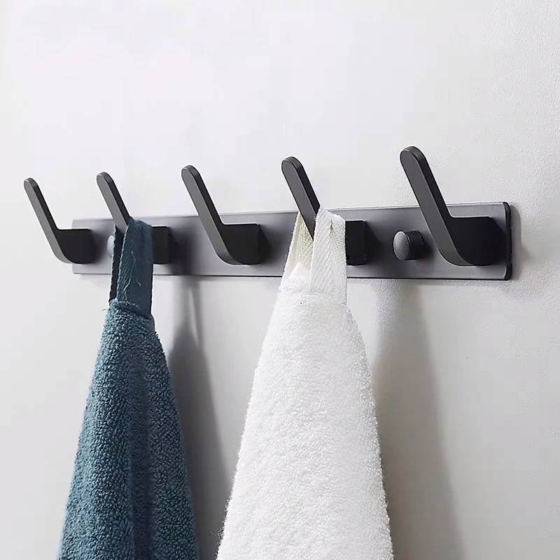 Robe Hooks Wall-mounted Space Aluminum Robe Hook Kitchen Door Coat Hanger Bathroom Towel Rack Coat Hook Wall Hooks Decorative
Robe Hooks Wall-mounted Space Aluminum Robe Hook Kitchen Door Coat Hanger Bathroom Towel Rack Coat Hook Wall Hooks Decorative