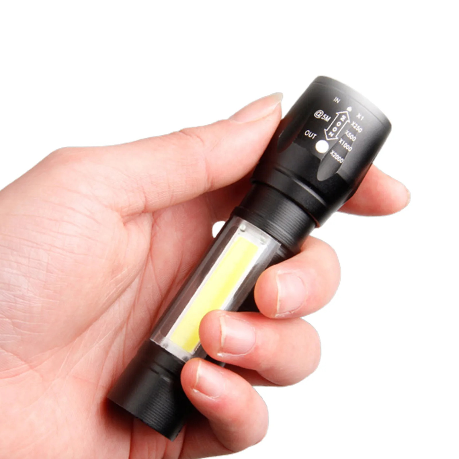 Flashlights For Emergencies USB Rechargeable Flashlight Portable LED Work Light High Lumens Powerful Flash Light For Outdoor 
Flashlights For Emergencies USB Rechargeable Flashlight Portable LED Work Light High Lumens Powerful Flash Light For Outdoor