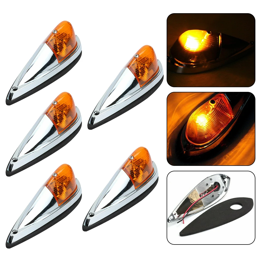 Garden Indoor Cab Roof Lights Top Clearance Light 5 Pcs Accessories Amber DC 12V Front Rear Replacements Waterproof
Garden Indoor Cab Roof Lights Top Clearance Light 5 Pcs Accessories Amber DC 12V Front Rear Replacements Waterproof