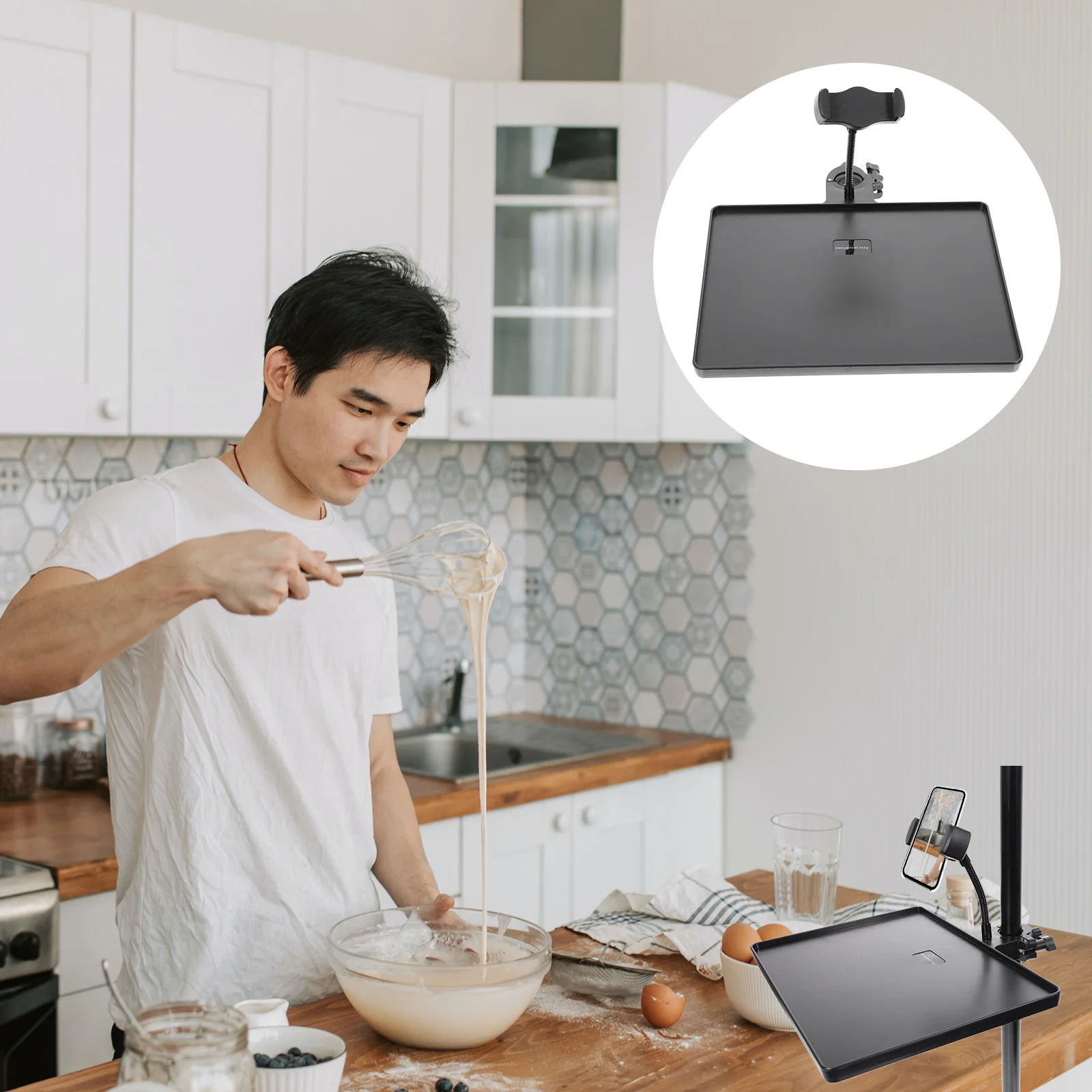 Mobile Phone Holder Live Broadcast Shelf Microphone Rack Stand Sound Card Clamp Clamp-on Tray Desk
Mobile Phone Holder Live Broadcast Shelf Microphone Rack Stand Sound Card Clamp Clamp-on Tray Desk