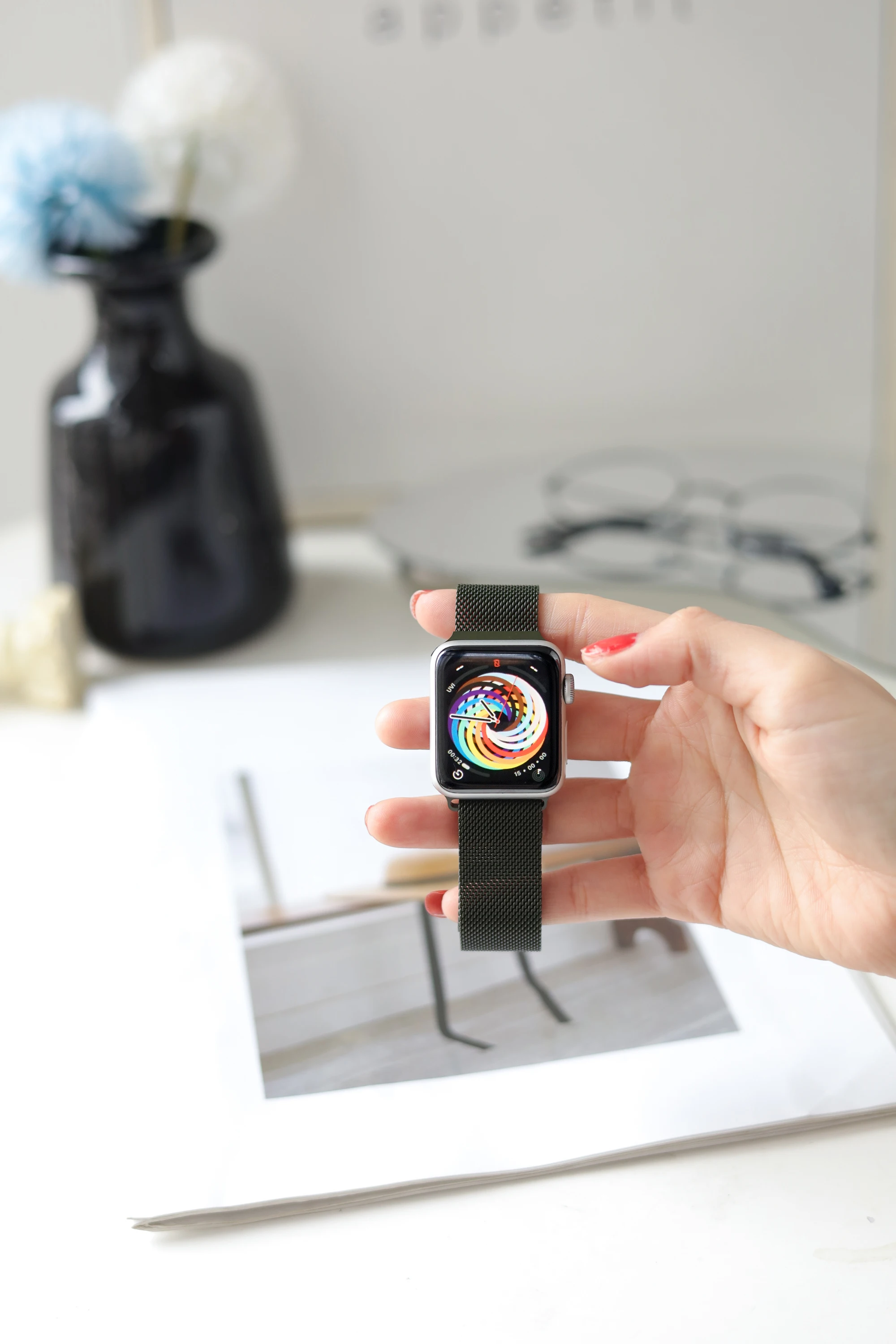 Strap For Apple watch band 44mm 40mm 42mm 38mm 41mm 45 stainless steel Metal bracelet magnetic Milanese loop Apple watch 34567se
Strap For Apple watch band 44mm 40mm 42mm 38mm 41mm 45 stainless steel Metal bracelet magnetic Milanese loop Apple watch 34567se