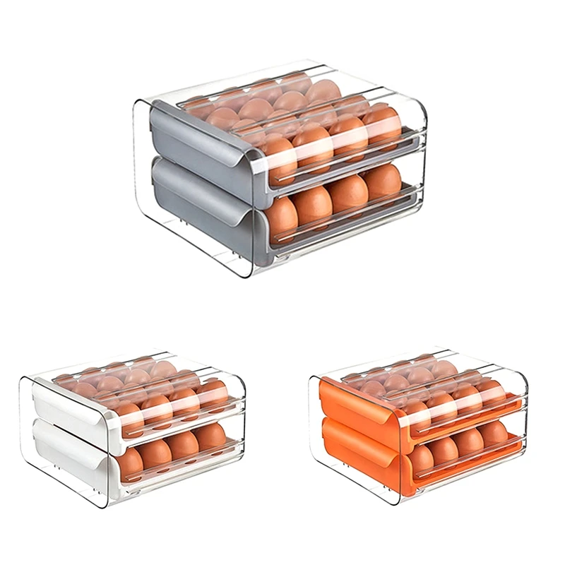 Drawer Type Egg Storage Box Refrigerator Fresh Keeping Egg Finishing Artifact Kitchen Thickened Large Capacity
Drawer Type Egg Storage Box Refrigerator Fresh Keeping Egg Finishing Artifact Kitchen Thickened Large Capacity