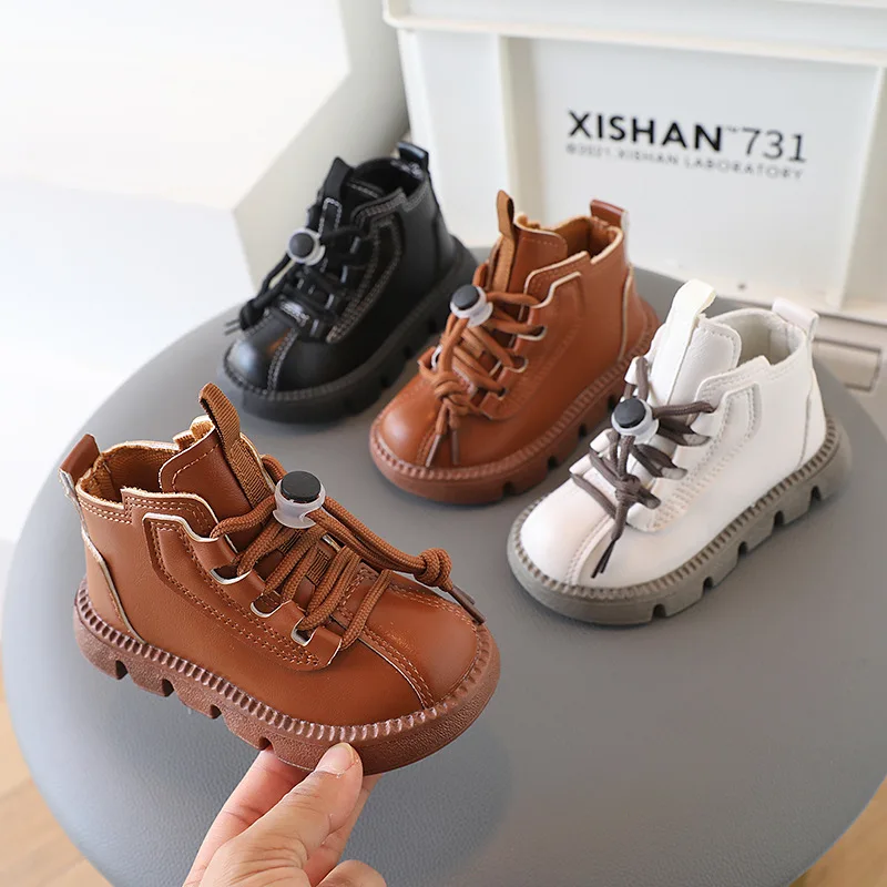 Autumn Winter Children Boots Boys Girls Fashion Leather Platform Boots Waterproof Non-Slip Toddler Baby Kids Shoes Ankle Boots
Autumn Winter Children Boots Boys Girls Fashion Leather Platform Boots Waterproof Non-Slip Toddler Baby Kids Shoes Ankle Boots