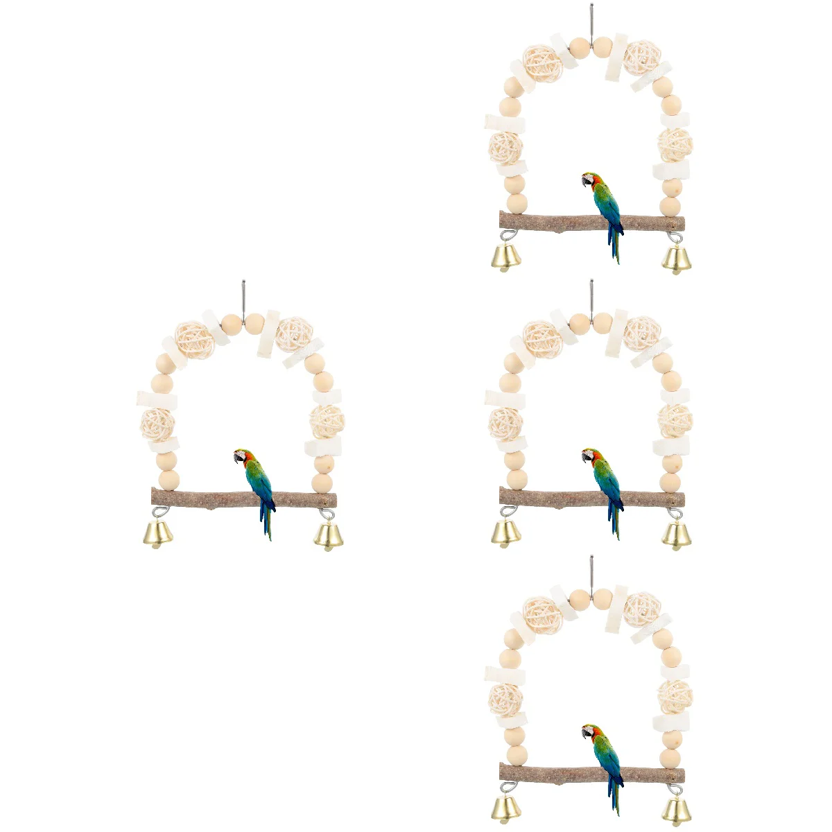 4x Parrots Conures Parrot Swing Parakeet Perch Parakeet Perch Stand Bird Swing for Parrot Cockatiel Bird
4x Parrots Conures Parrot Swing Parakeet Perch Parakeet Perch Stand Bird Swing for Parrot Cockatiel Bird