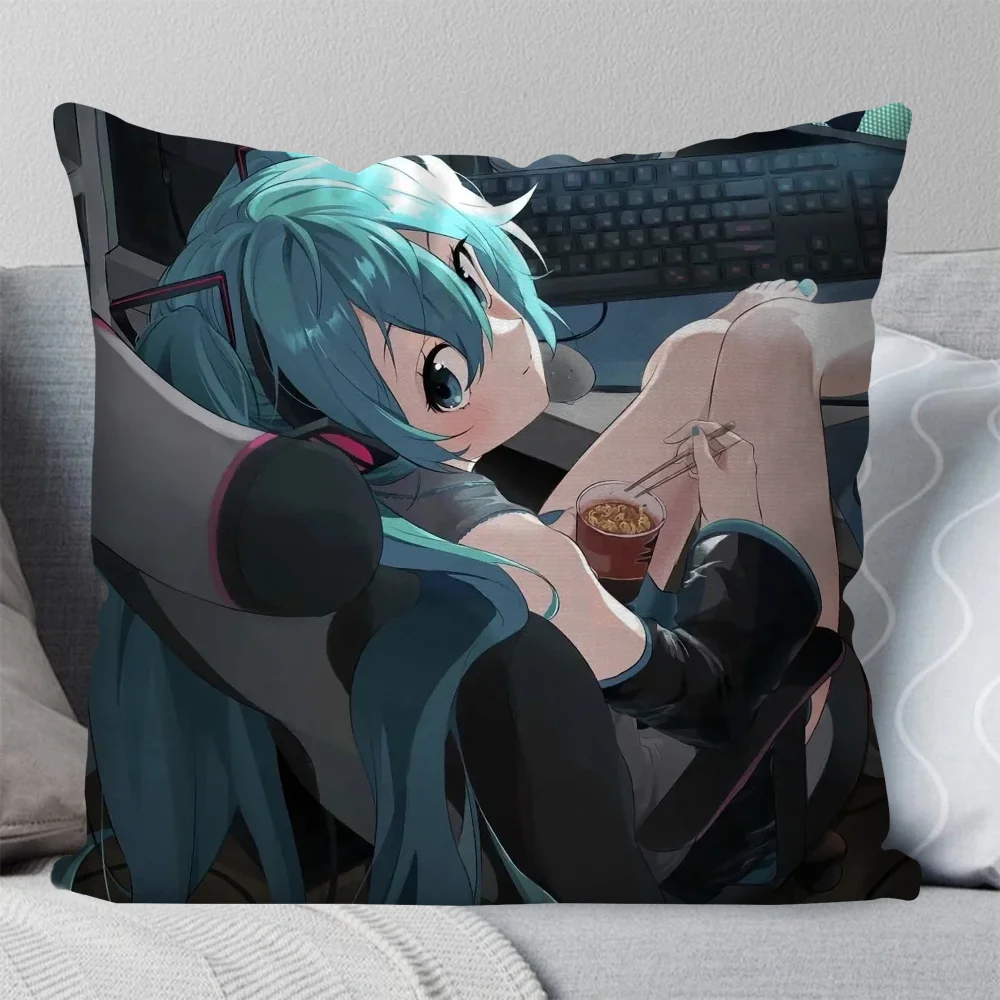 Наволочка аниме Hatsune Miku 40x40 полиэстер/хлопок
Наволочка аниме Hatsune Miku 40x40 полиэстер/хлопок