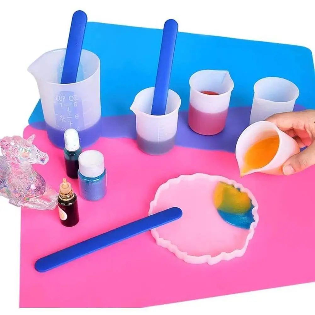 6pcs Portable Round Bar Silicone Stir Sticks Stirring Rods Silicone Epoxy For Resin EpoxyMaking DIY Crafts Facial Mask Mixing
6pcs Portable Round Bar Silicone Stir Sticks Stirring Rods Silicone Epoxy For Resin EpoxyMaking DIY Crafts Facial Mask Mixing