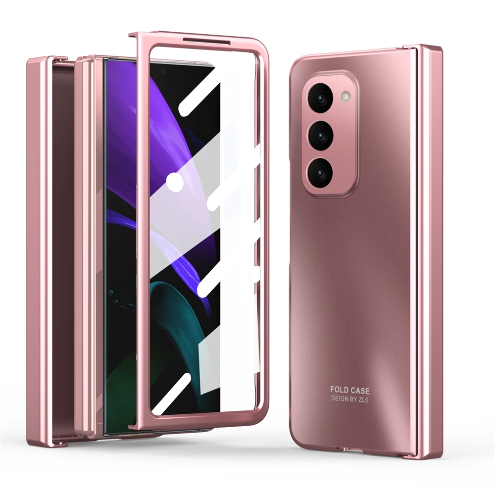 Electroplated folding shell Covers for Samsung Z Fold 4 fold3 fold2 Hinge protection case frosted plating Non-stick fingerprint
Electroplated folding shell Covers for Samsung Z Fold 4 fold3 fold2 Hinge protection case frosted plating Non-stick fingerprint