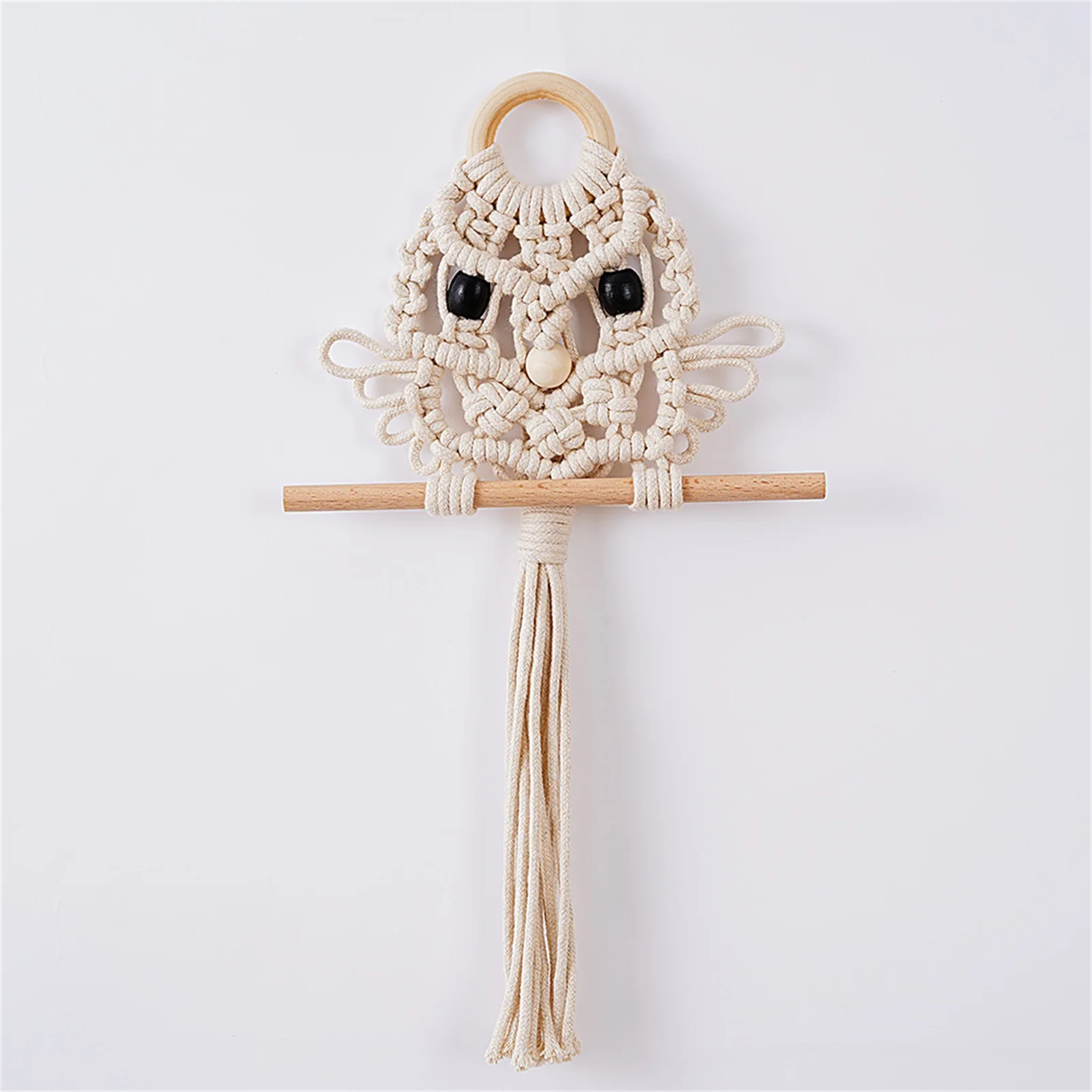 Owl Macrame Wall Hangings Tapestry Handmade Woven Boho Ornament Macrame Wall Art Decor Aesthetic Room Decor for Bedroom Home Off
Owl Macrame Wall Hangings Tapestry Handmade Woven Boho Ornament Macrame Wall Art Decor Aesthetic Room Decor for Bedroom Home Off