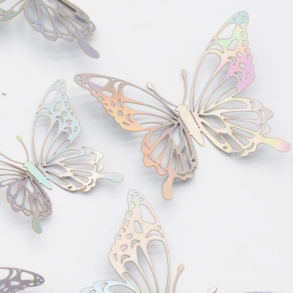12Pcs Butterfly Happy Birthday Cake Toppers 8Colors DIY Butterflies Cupcake Top Princess Girl Wedding Party Baking Dessert Decor
12Pcs Butterfly Happy Birthday Cake Toppers 8Colors DIY Butterflies Cupcake Top Princess Girl Wedding Party Baking Dessert Decor