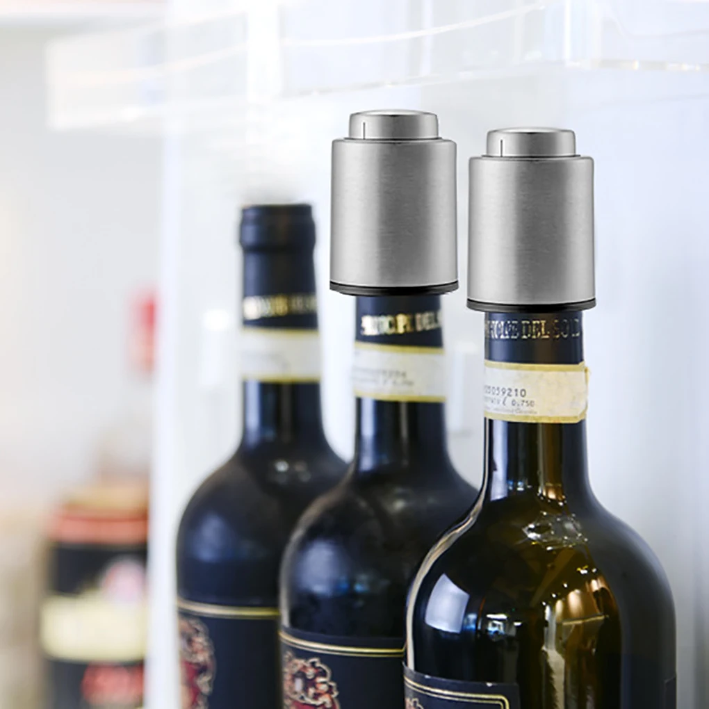 Wine Vacuum Cork Red Wine Bottle Stopper Saver Vacuum Cap Sealer Fresh Keeper with Digital Scales Barware Wine Cork
Wine Vacuum Cork Red Wine Bottle Stopper Saver Vacuum Cap Sealer Fresh Keeper with Digital Scales Barware Wine Cork