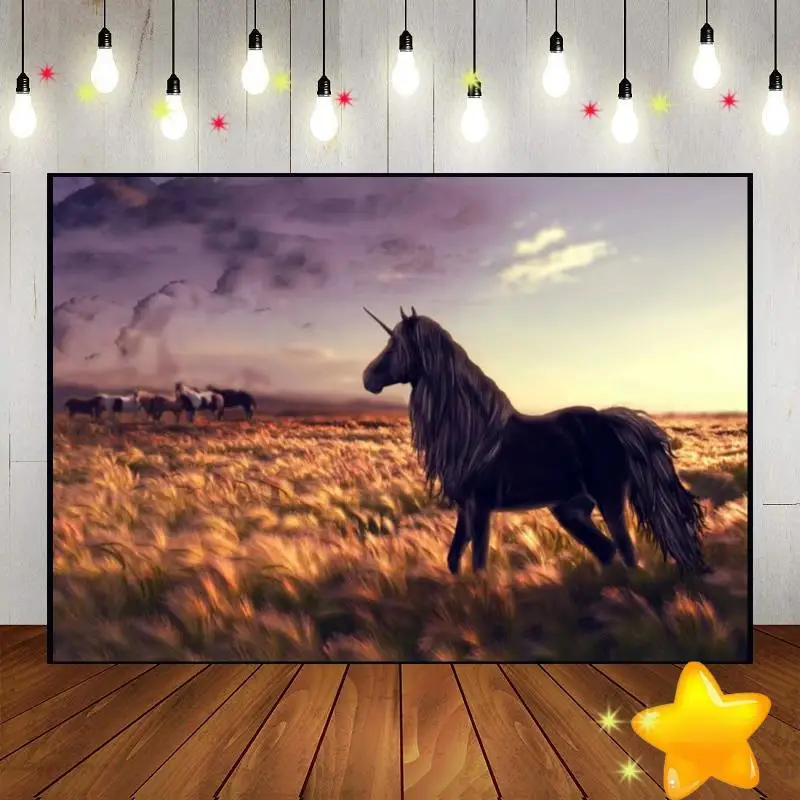 Unicorn Photography Backdrops Background Party Custom Birthday Backdrop Rainbow Decoration Fairy Baby Shower Floral Photo Studio 
Unicorn Photography Backdrops Background Party Custom Birthday Backdrop Rainbow Decoration Fairy Baby Shower Floral Photo Studio