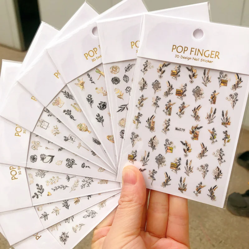 Flower Grass Leaf Nail Sticker Fashion Nails Art Manicure Back Glue Decal Decorations Design Nail Sticker For Nails Tips Beauty
Flower Grass Leaf Nail Sticker Fashion Nails Art Manicure Back Glue Decal Decorations Design Nail Sticker For Nails Tips Beauty