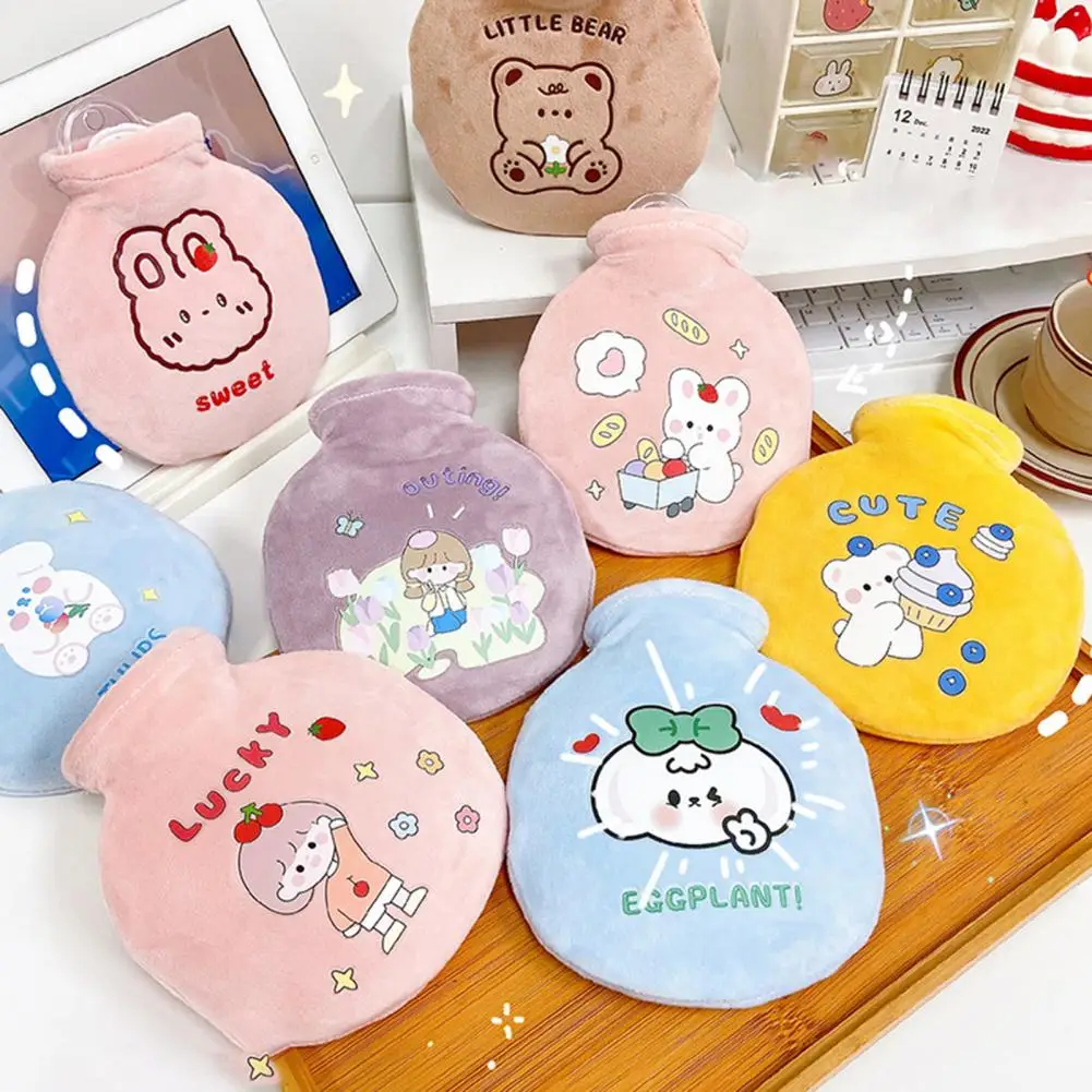 400ML Cute Cartoon Hand Warmer Bag Portable Good Sealing PVC Girls Pocket Mini Hot Water Bottle Warm Feet Hot Water Bag For Home
400ML Cute Cartoon Hand Warmer Bag Portable Good Sealing PVC Girls Pocket Mini Hot Water Bottle Warm Feet Hot Water Bag For Home