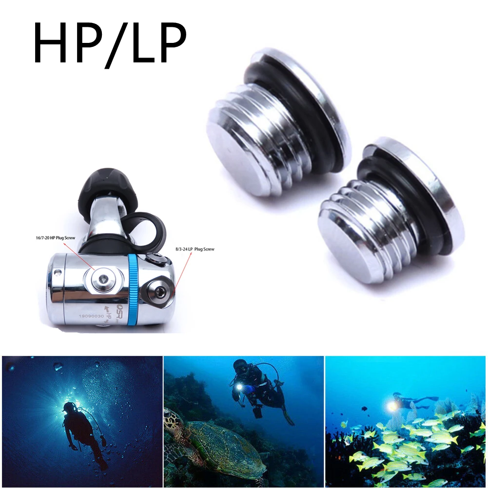 Scuba Ports Plug Diving Regulator Replacement Screws High Pressure Low Pressure Water Sports Scuba Diving Regulator Replacements
Scuba Ports Plug Diving Regulator Replacement Screws High Pressure Low Pressure Water Sports Scuba Diving Regulator Replacements