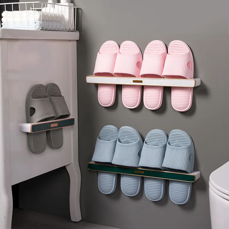 Plastic Free Minimalist White Slippers Shoe Rack Bathroom Wall-mounted Modern Minimalist Green Shoe Hanger Organizer and Storage
Plastic Free Minimalist White Slippers Shoe Rack Bathroom Wall-mounted Modern Minimalist Green Shoe Hanger Organizer and Storage