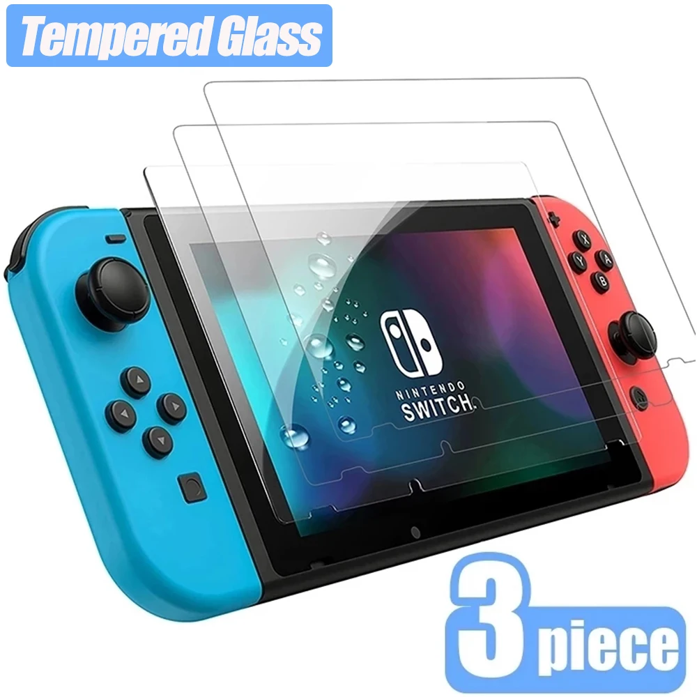 

1/2/3PCS Protective Tempered Glass For Nintend Switch Lite Screen Protector Film For Nintendos Switch NS OLED Glass Accessories